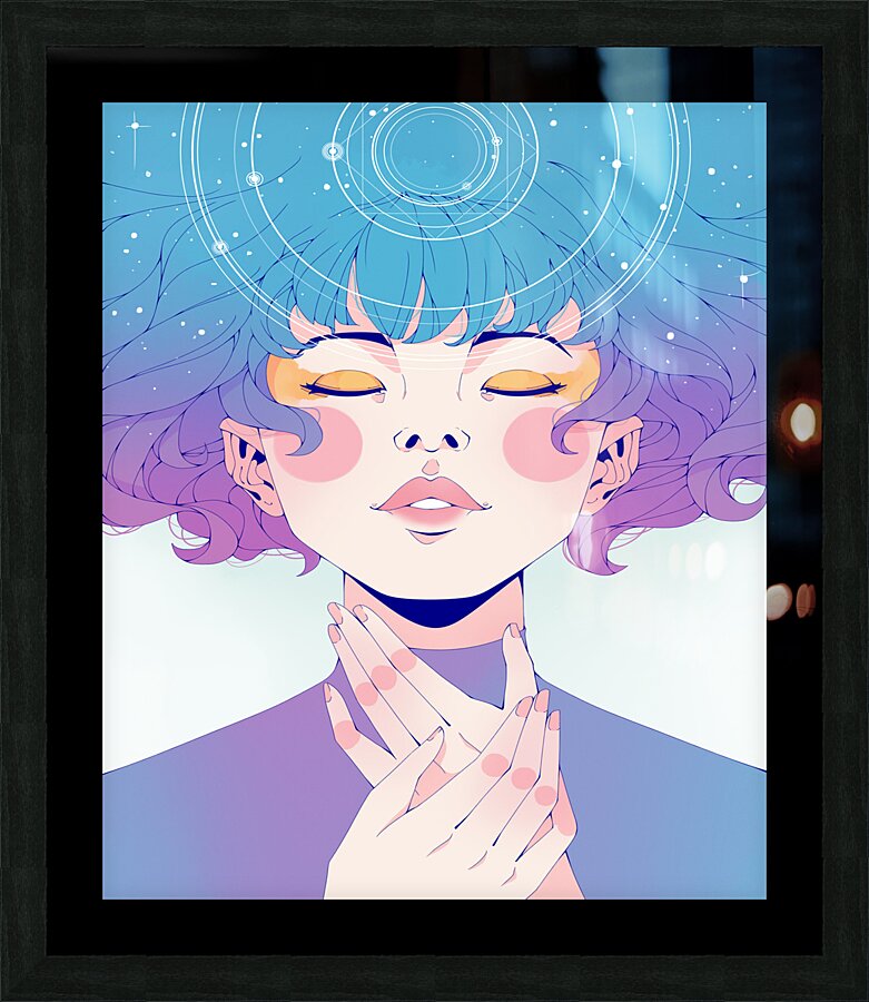 Gris Art Picture Frame print