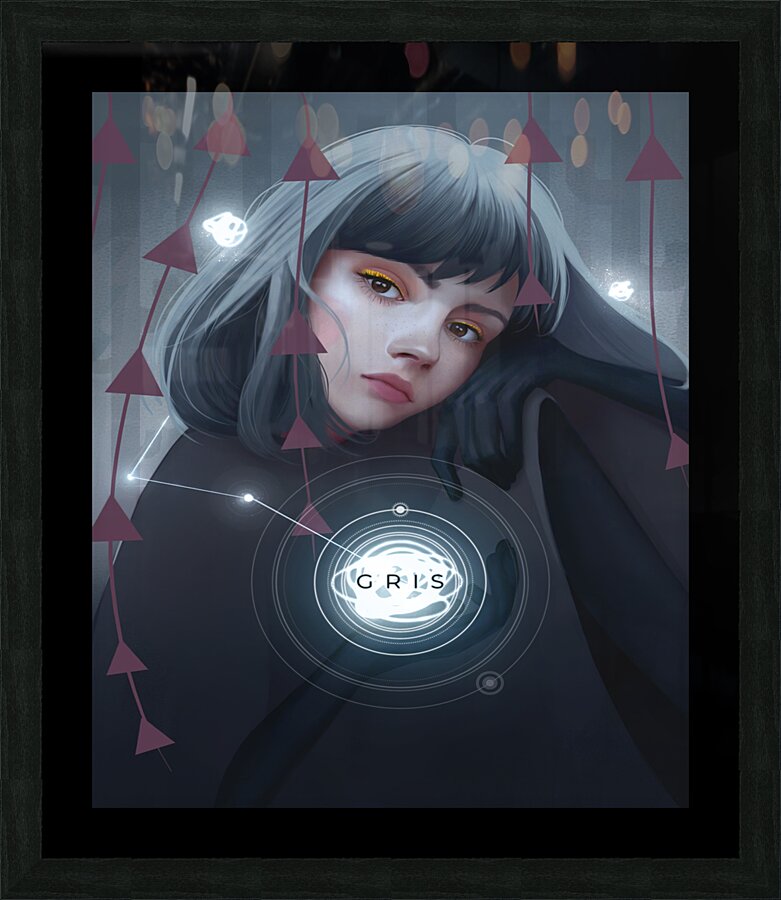 Gris Art Picture Frame print