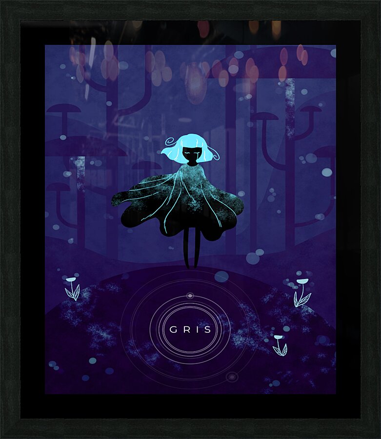 Gris Art Picture Frame print