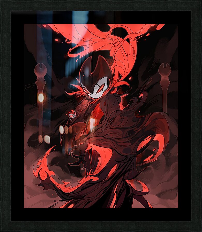 Hollow Knight Picture Frame print