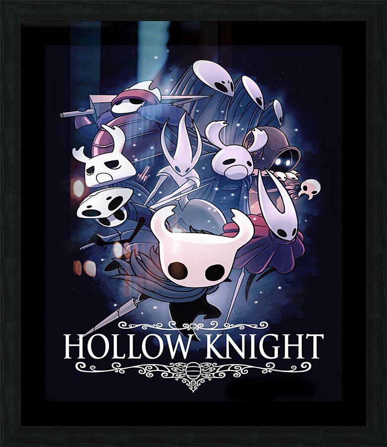 Hollow Knight Picture Frame print