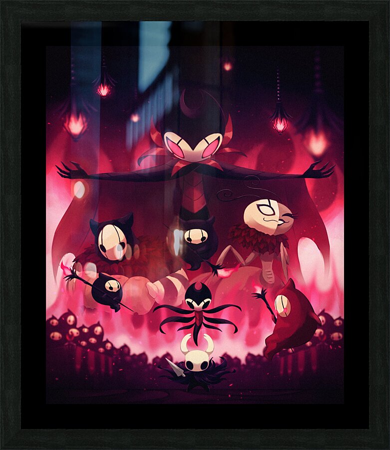 Hollow Knight Picture Frame print