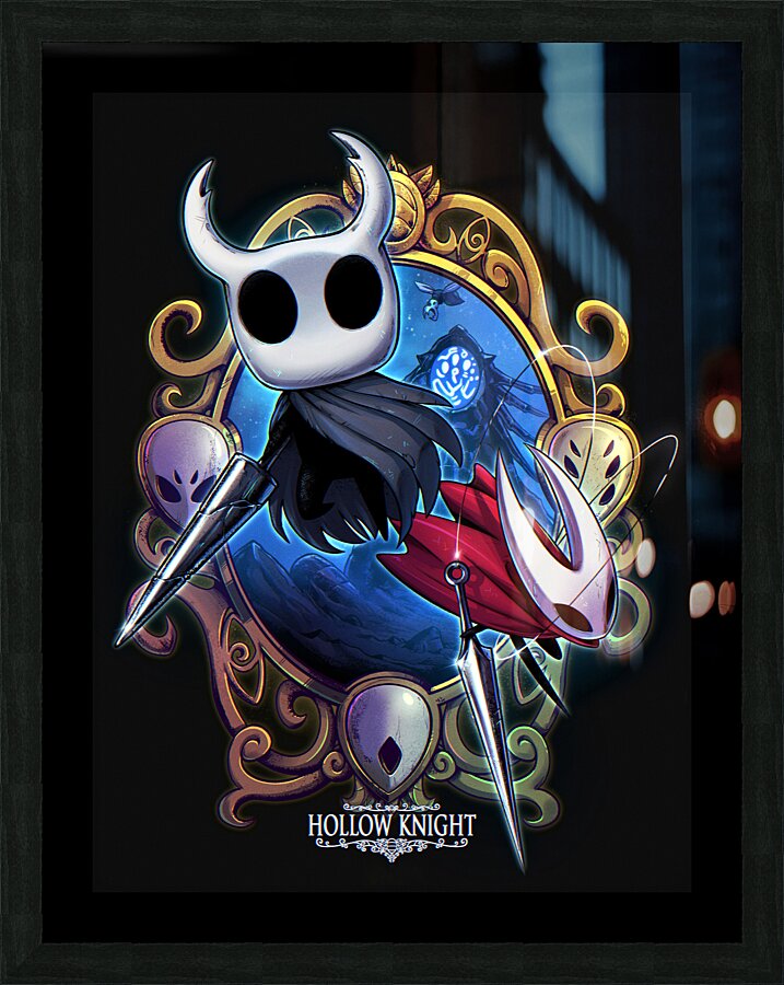 Hollow Knight Picture Frame print