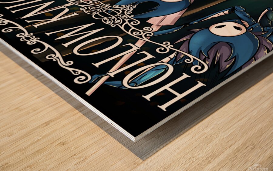 Hollow Knight Wood print