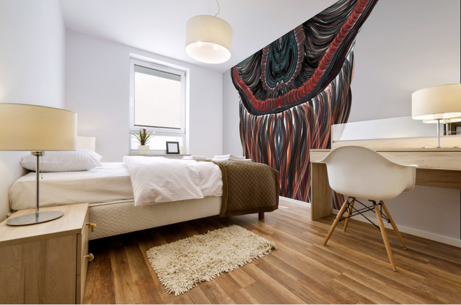 HuNimal 8 Mural print