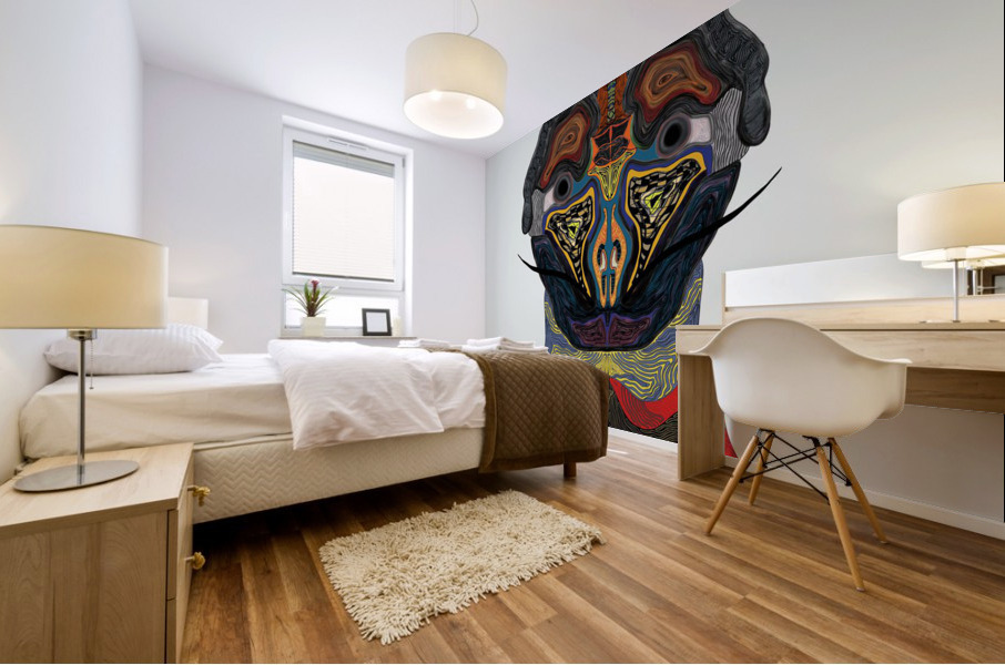 HuNimal 28 Mural print