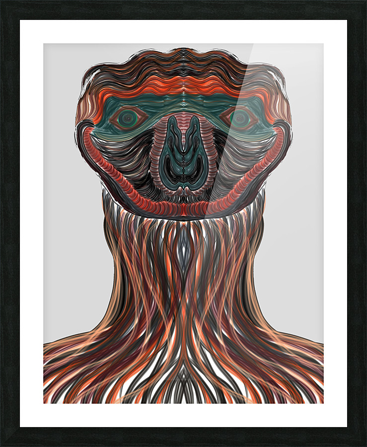 HuNimal 8 Picture Frame print