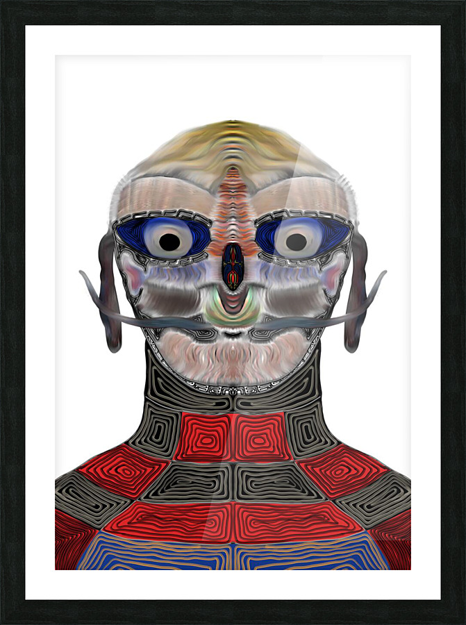 HuNimal 18 Picture Frame print