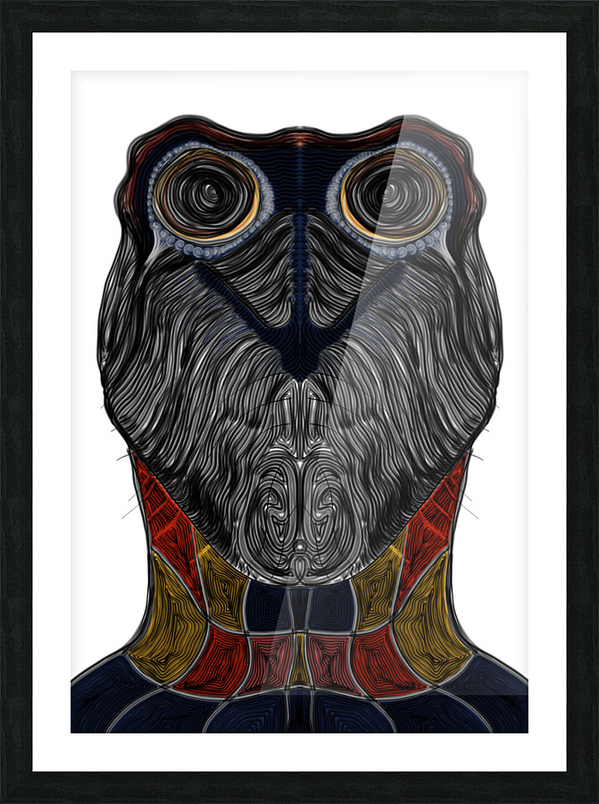 HuNimal 14  Picture Frame print