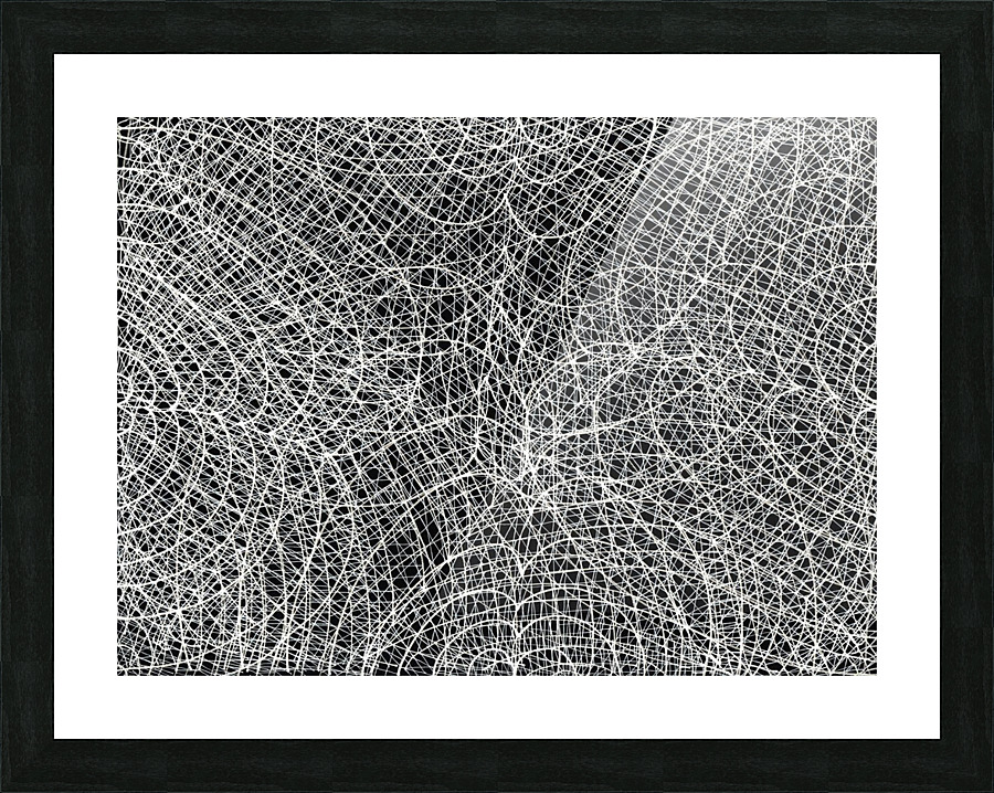 Dimensions Picture Frame print