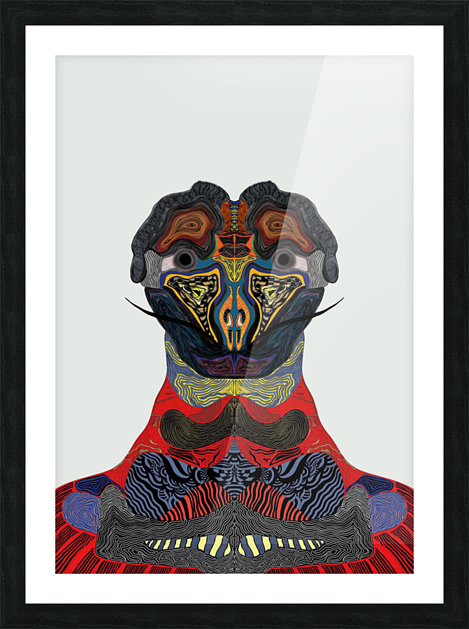 HuNimal 28 Picture Frame print