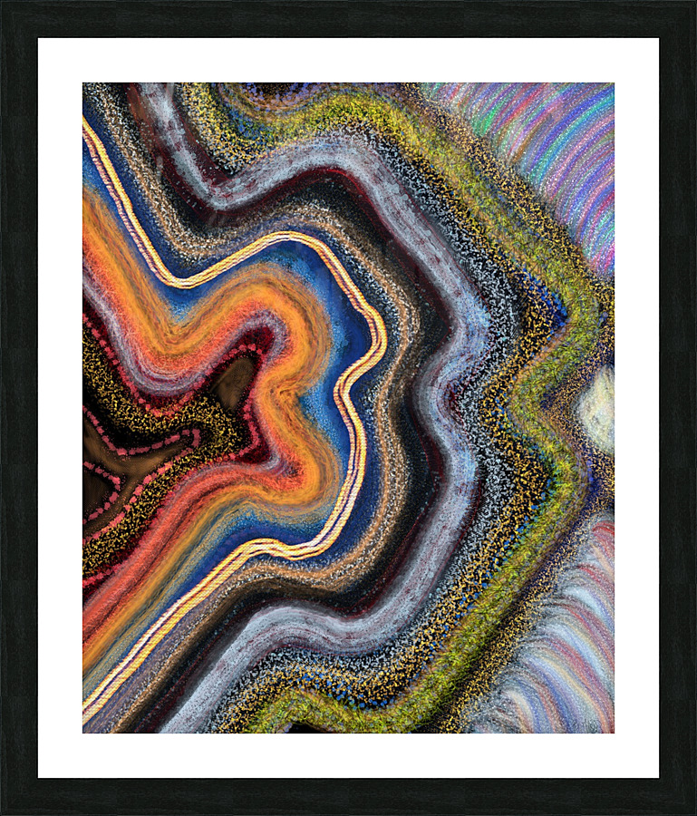 abstract 52 Picture Frame print
