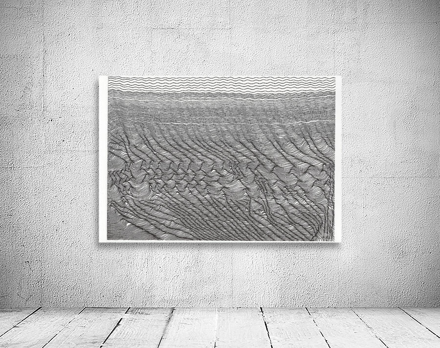 Vagues paysage improbable Wall Preview