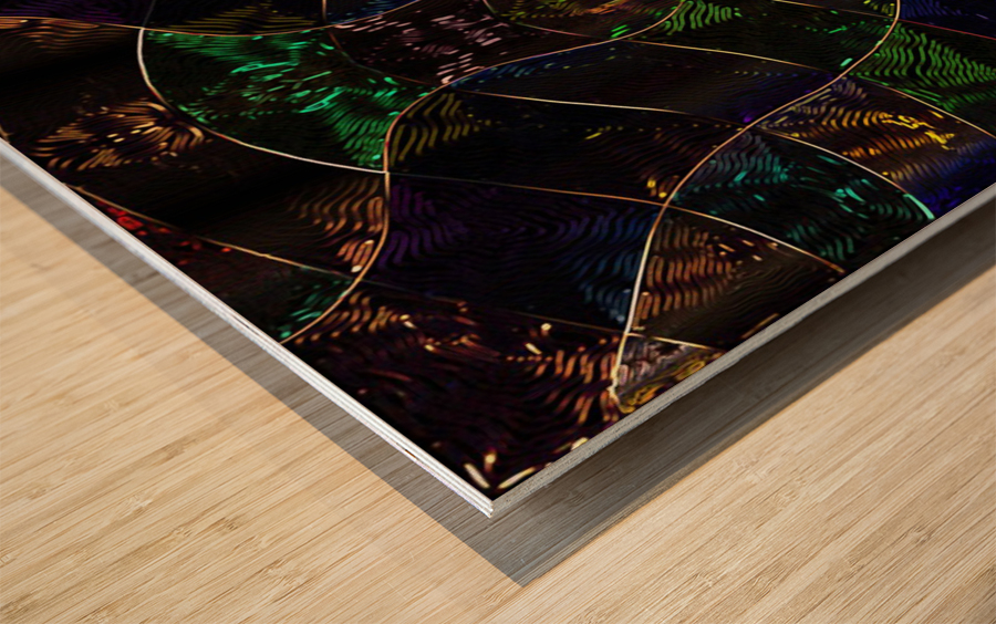 Chromosome X Wood print