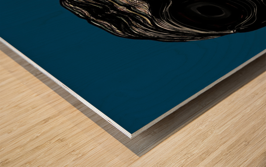 HuNimal 10 2 Wood print