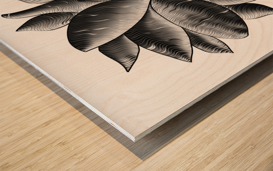 perception 1-1 Wood print