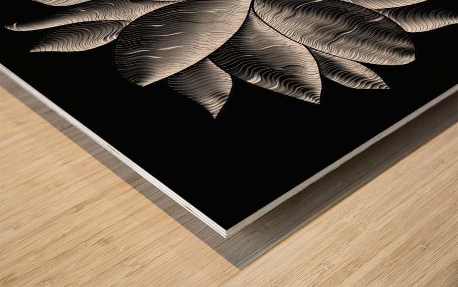 perception 1-2 Wood print
