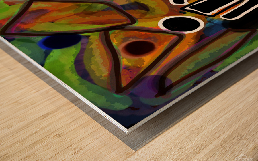 sans titre Wood print