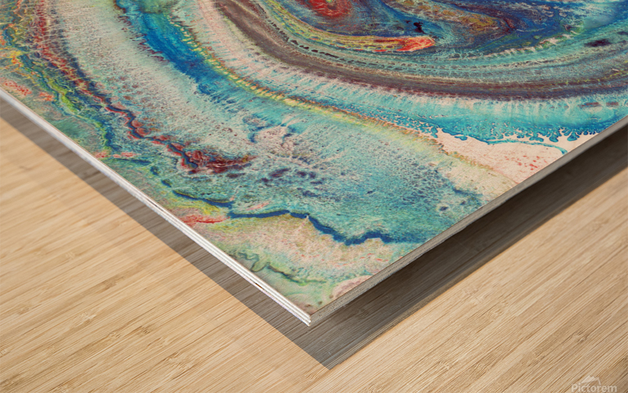 abstract 23 04 Wood print