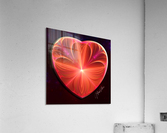 Flower Heart Acrylic Print