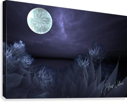 Beneath a Flower Moon Canvas Print