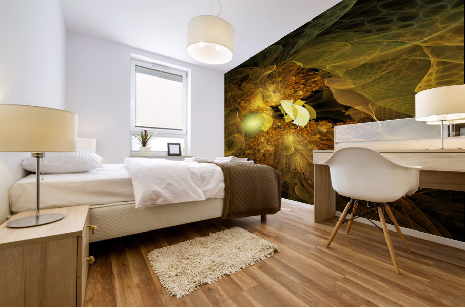 Gold Fever Mural print