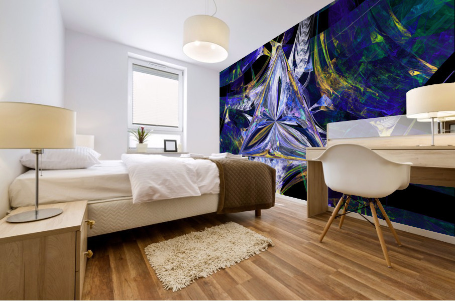 OCEANUS TRIANGLE Mural print