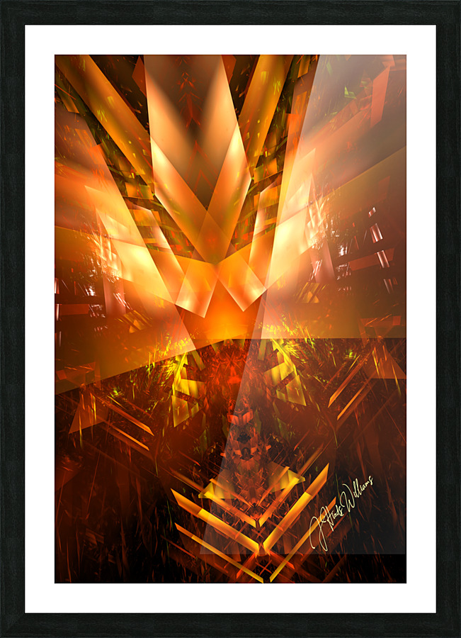 Devils Furnace Picture Frame print