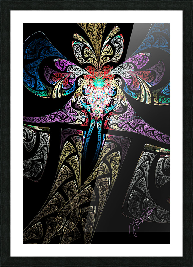 Talisman Sword Picture Frame print