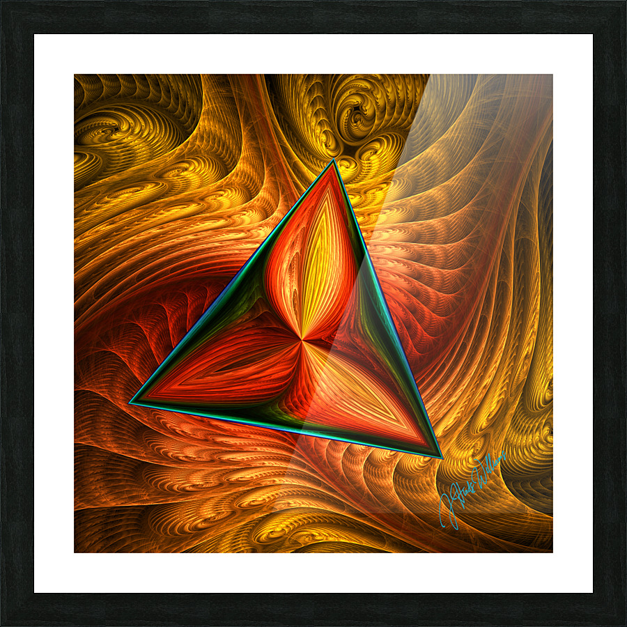 PHOENIX TRIANGLE Picture Frame print