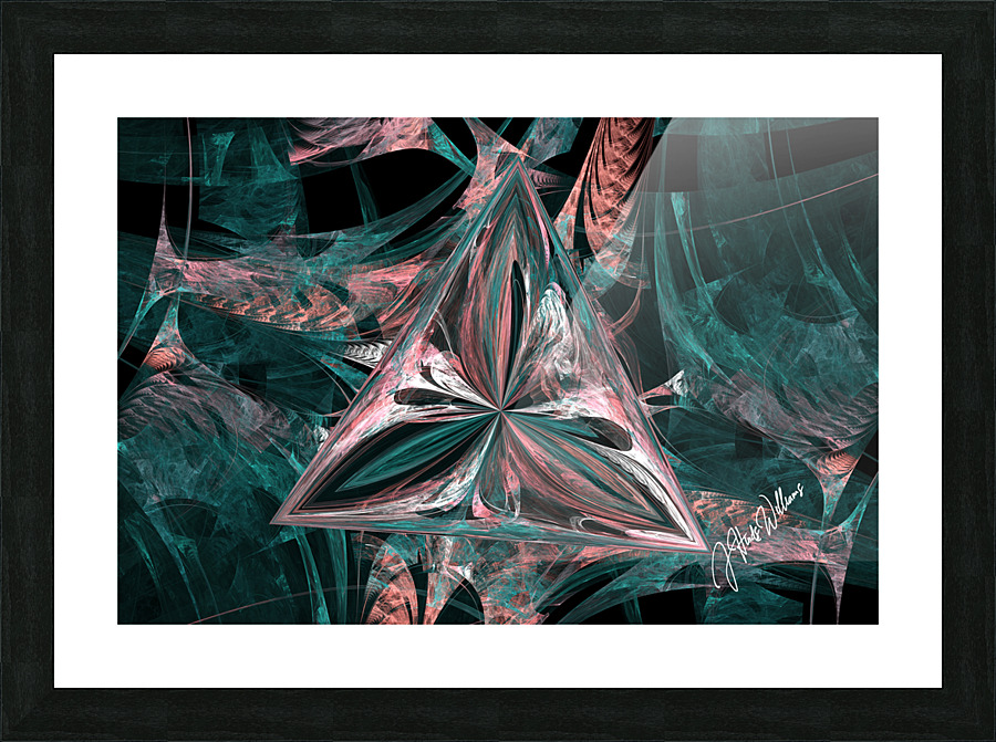 GAIA TRIANGLE Picture Frame print