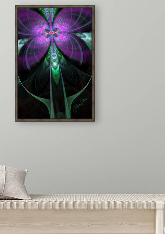 Schmetterling Soul - Purple by Derbyshire Hearts