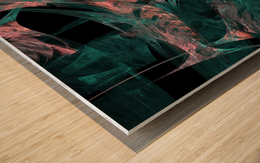 GAIA TRIANGLE Wood print