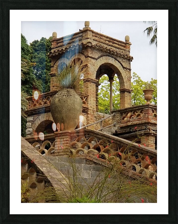 Hilltop Garden Picture Frame print