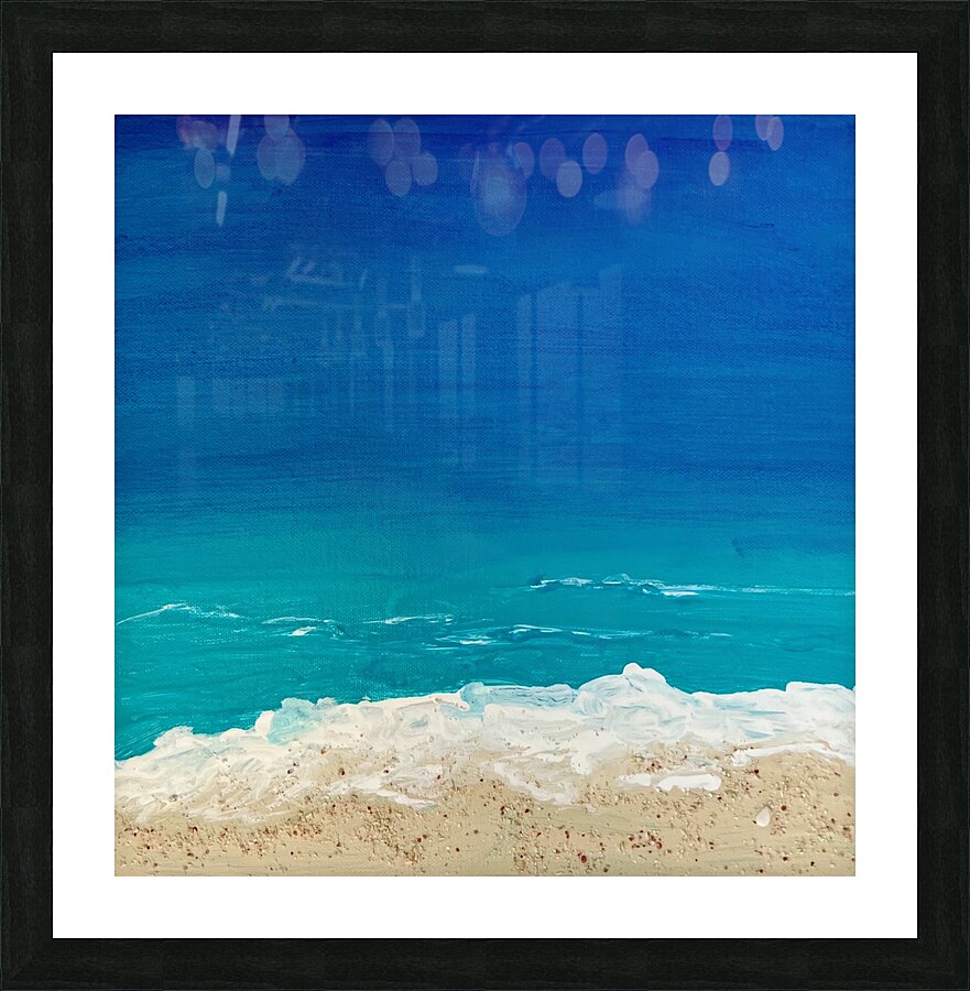 Bermuda Sand  Picture Frame print