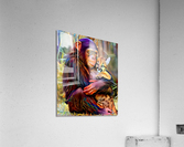 monkey and cat Acrylic Print