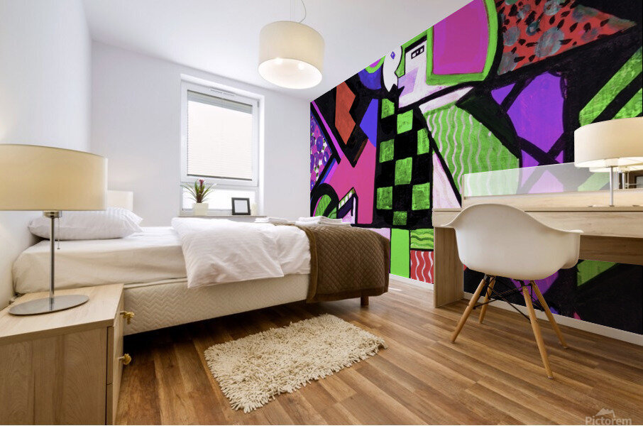 abstract wall art print Mural print
