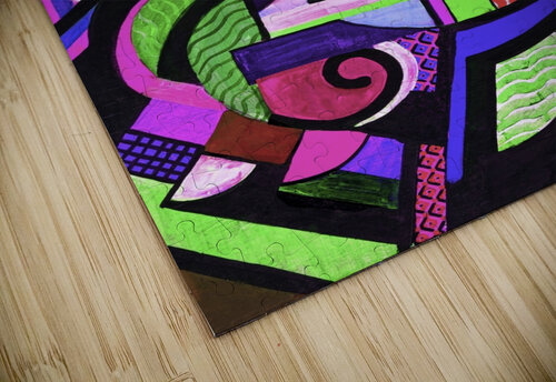 abstract wall art print Bolivia Art Gallery puzzle