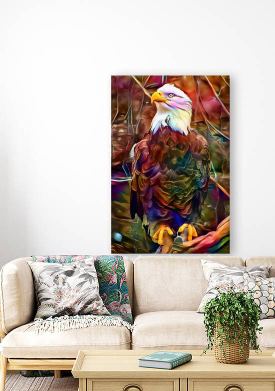 american eagle 01 by Bolivia Art Gallery
