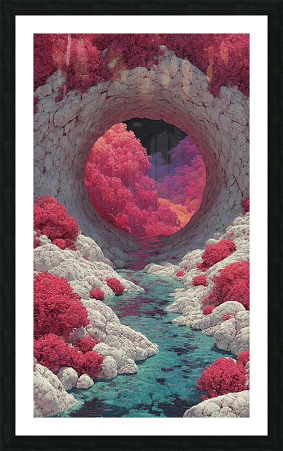 Abstract Surrealism Picture Frame print