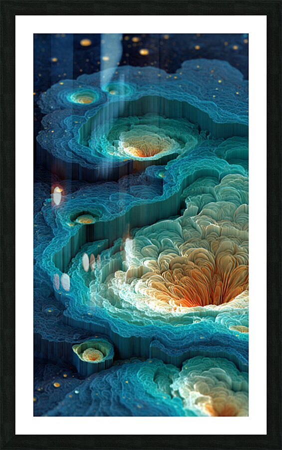 Abstract Surrealism Picture Frame print