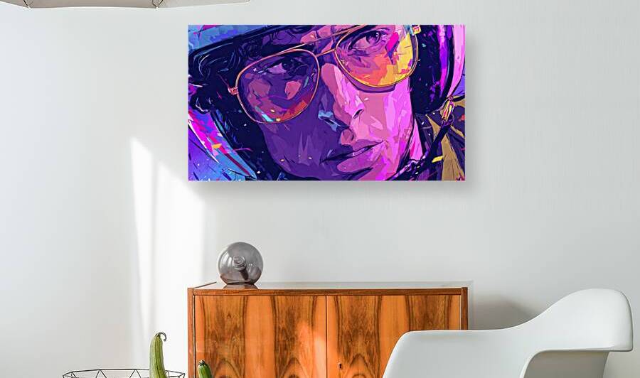 Neon Synthwave Color Photo by Digital Cooker
