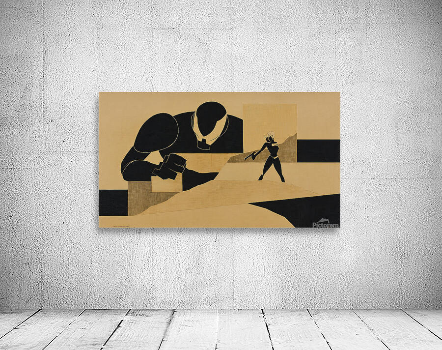 Comic Art Illustration Wall Preview