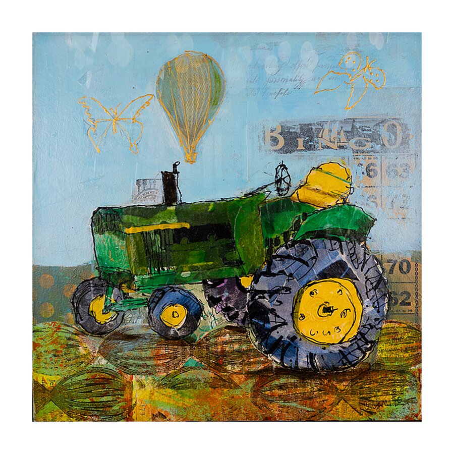 GreenTractor Picture Frame Printing