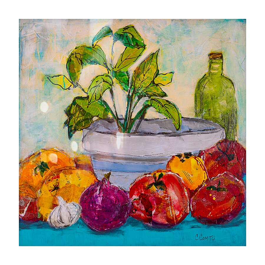 Tomato Salad Picture Frame Printing