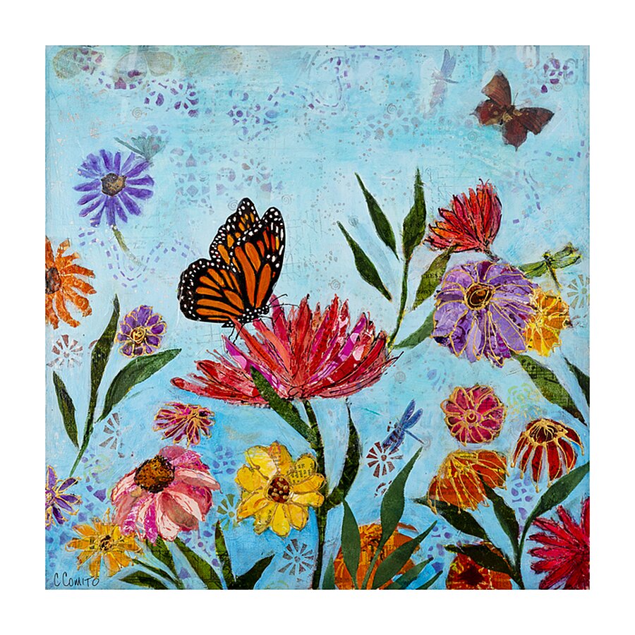 Butterfly Ballet Picture Frame Printing