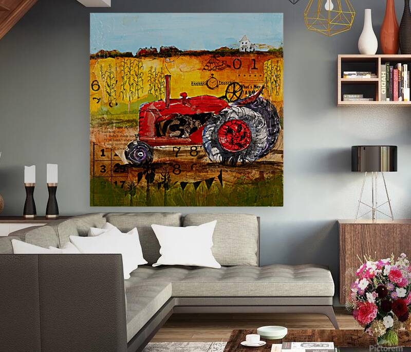 Red Tractor Reproduction