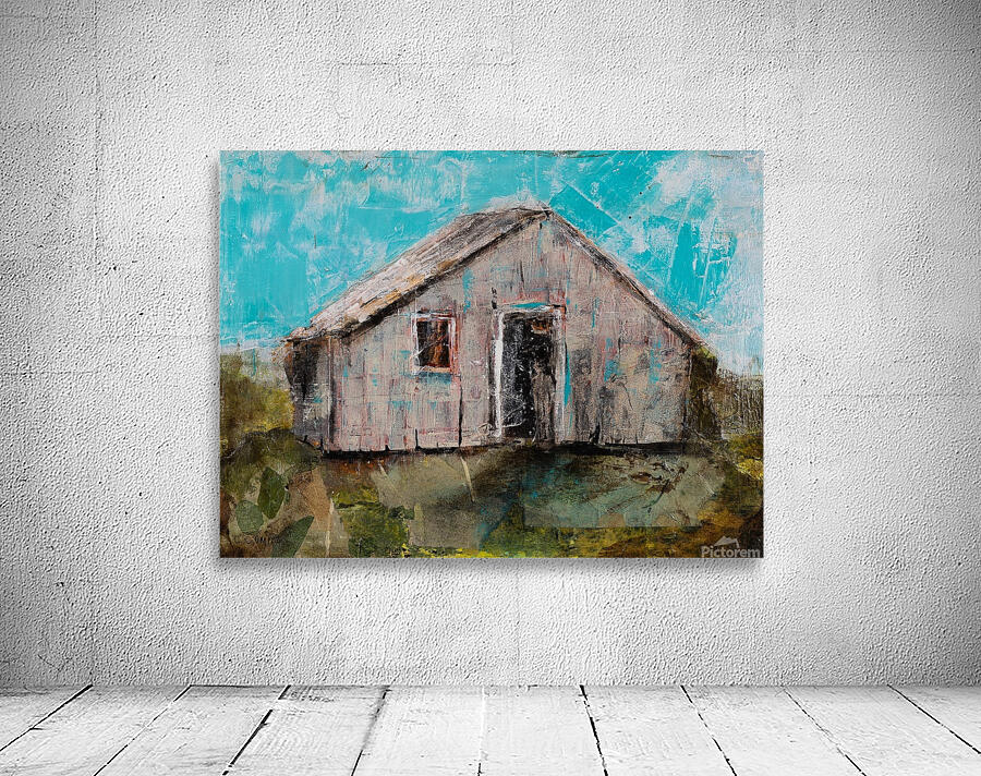 Old White Barn Wall Preview