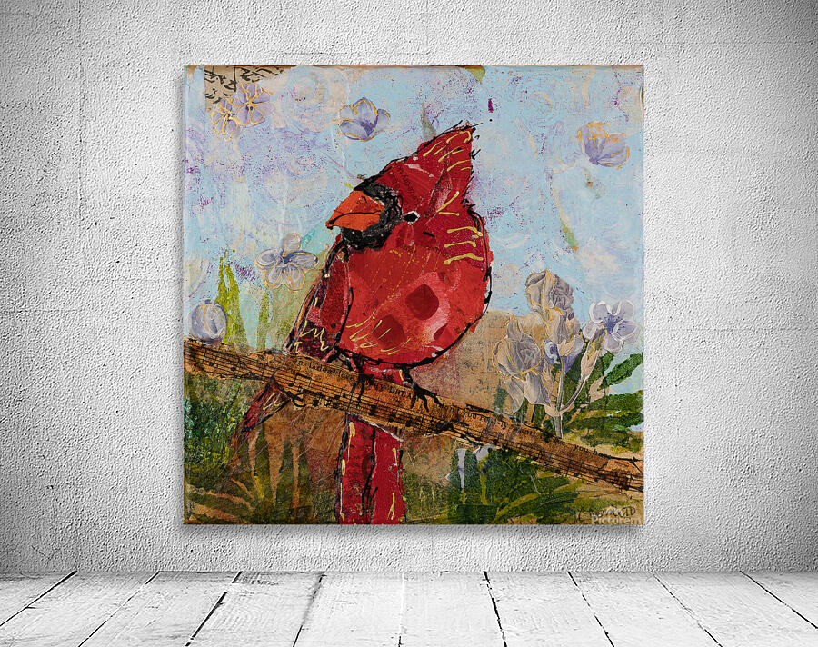 Spring Cardinal Wall Preview