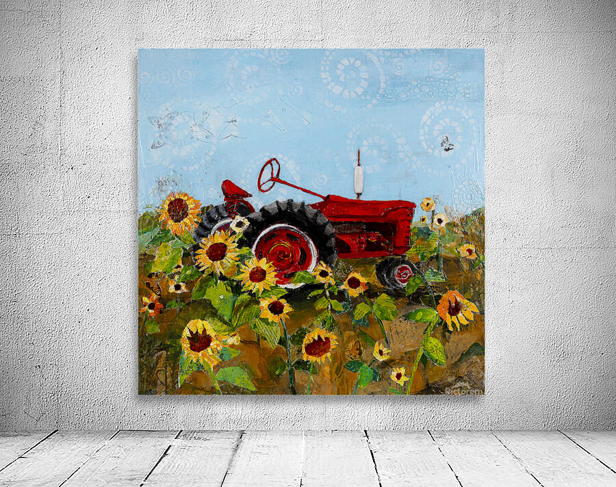 Petals & Pistons Wall Preview